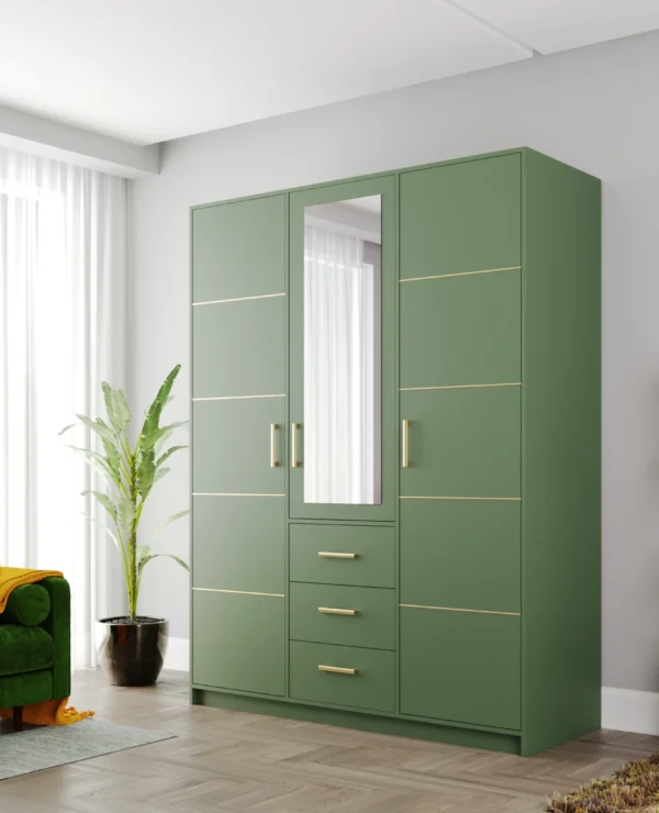 zielona-szafa-uchylna-glamour-ze-zlotymi-szprosami-bali-ii-d3-w-sypialni