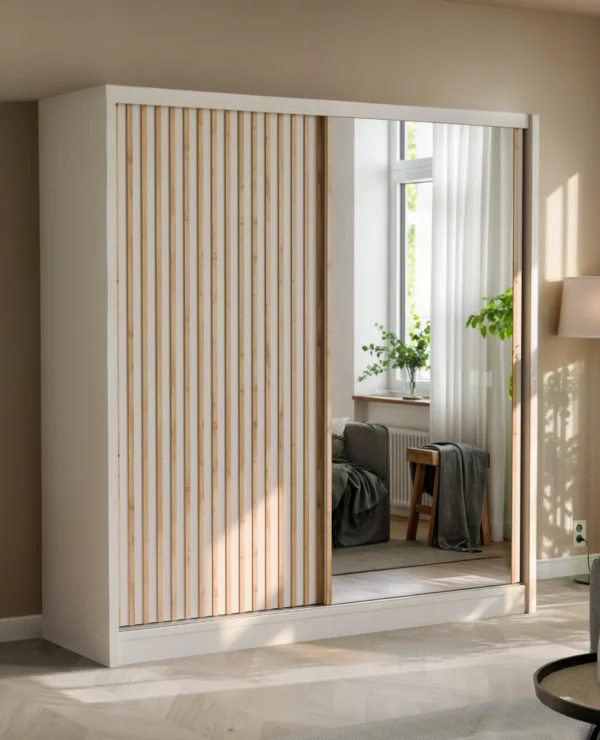 szafa-przesuwna-london-lux-203-kaszmir-lamele-lustro-sypialnia