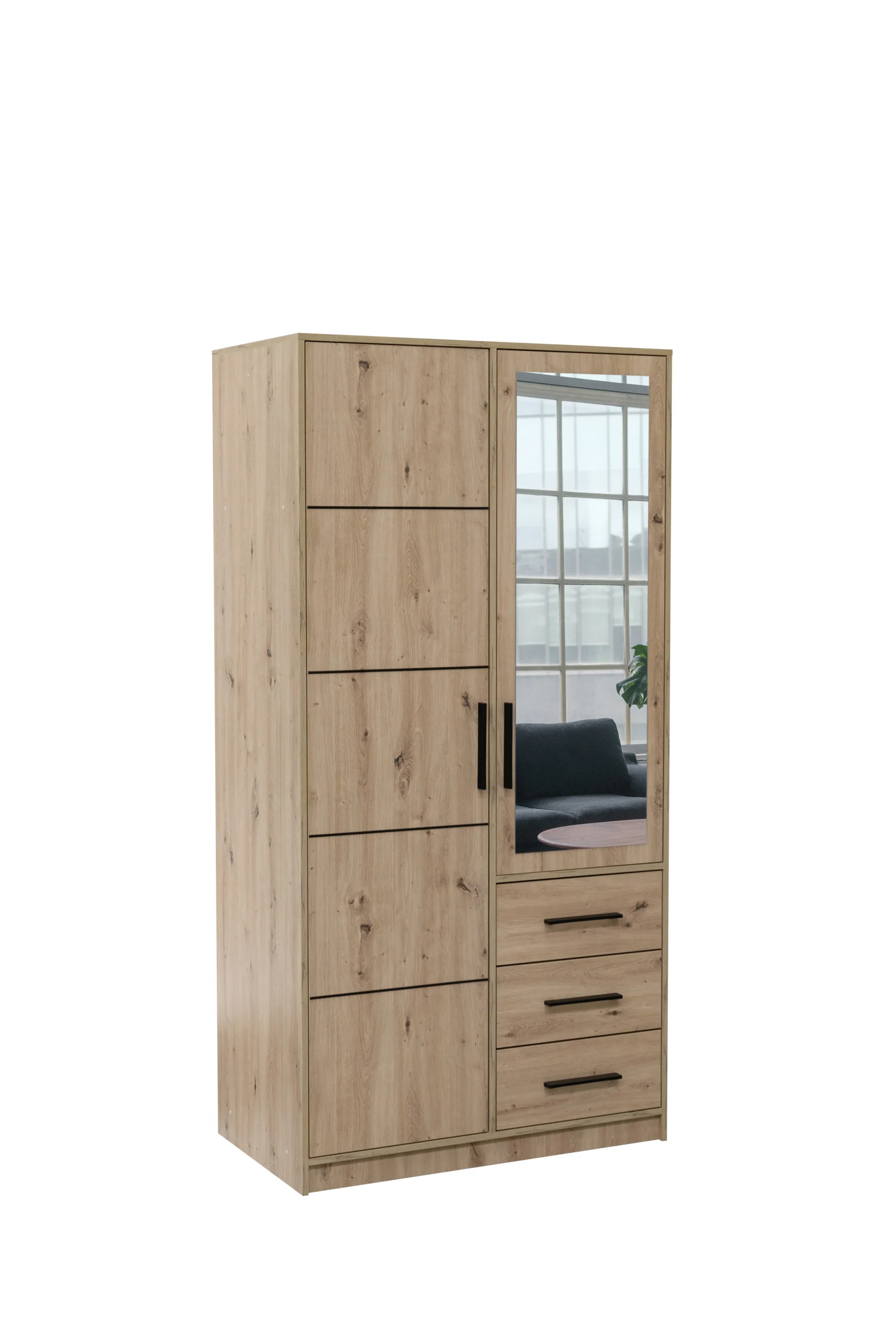 industrialna-szafa-uchylna-dab-artisan-z-szufladami-kos-d2-loft