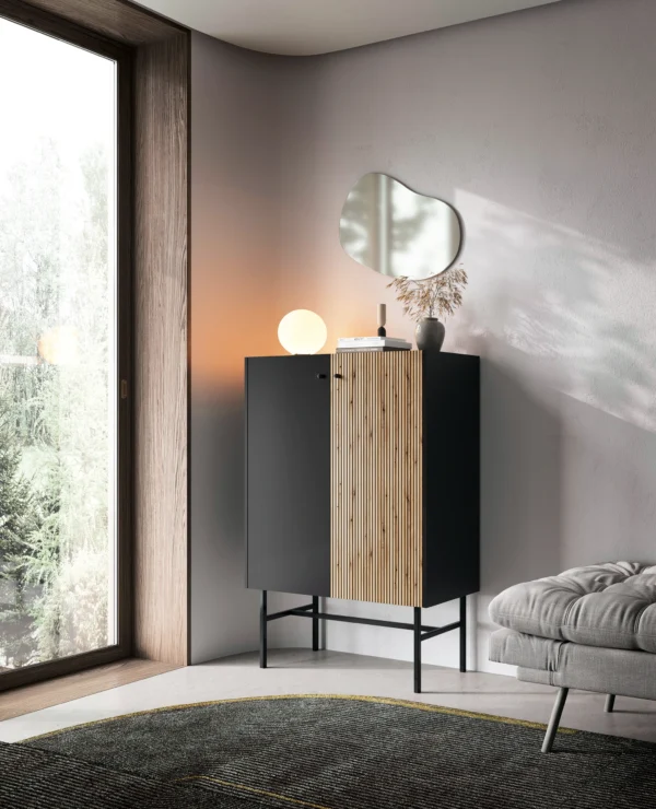 wysoka-komoda-diva-2d-93-cm-kaszmir-czarny-lamele