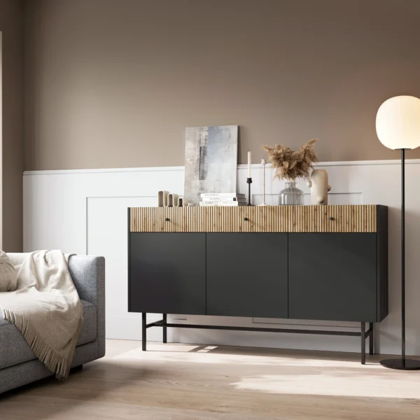 duza-komoda-diva-3d3sz-160-cm-kaszmir-czarny-lamele