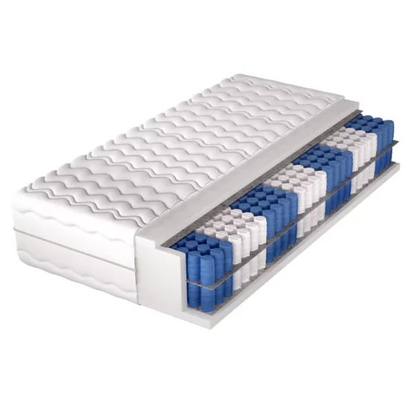materac-kieszeniowy-super-king-pocket-7-stref-pianka-t25-przekroj