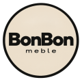 Okrągłe logo BonBon meble